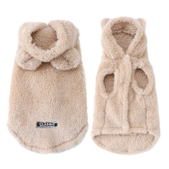 Pet Cats Coat Hoodie For Small Medium Dogs Winter Warm Fleece Puppy Kitten Clothes Jacket Cozy Cute Sphynx Cat Sweater Apparel
