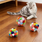 BelleVie JingleBounce Cat Balls | Elastic Bell Play Set