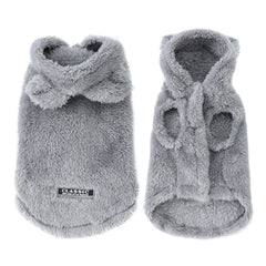 Pet Cats Coat Hoodie For Small Medium Dogs Winter Warm Fleece Puppy Kitten Clothes Jacket Cozy Cute Sphynx Cat Sweater Apparel