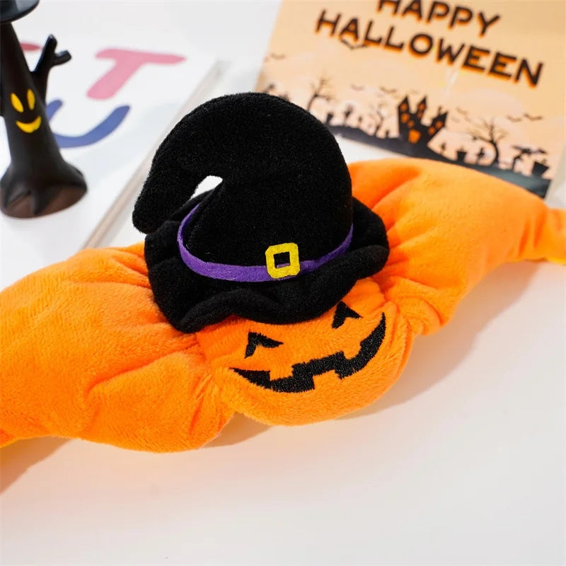 BelleVie Pumpkin Patch Halloween Hat for Cats