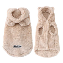 Pet Cats Coat Hoodie For Small Medium Dogs Winter Warm Fleece Puppy Kitten Clothes Jacket Cozy Cute Sphynx Cat Sweater Apparel