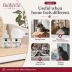 BelleVie CalmNest cat comfort routine use cases at home