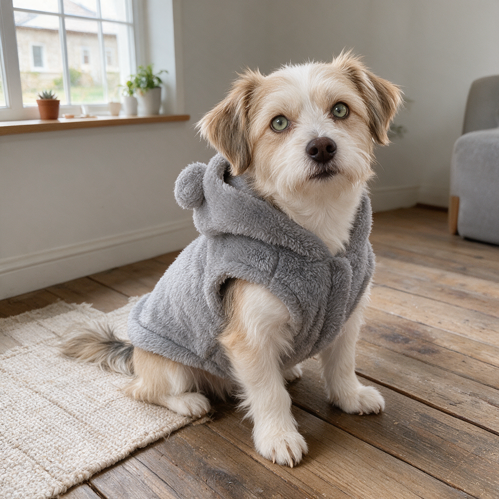 BelleVie CozyCloud Fleece Pet Hoodie