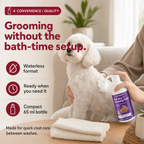 BelleVie FreshFoam waterless no-rinse grooming convenience