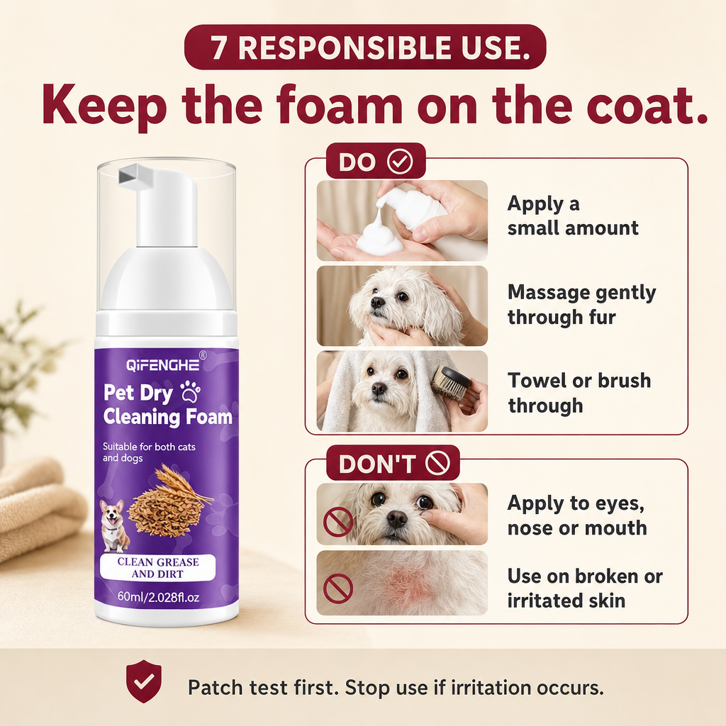 BelleVie FreshFoam pet grooming safety guidance